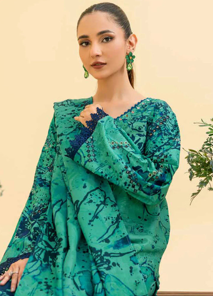 Aafreen By Riaz Arts Embroidered Khaddar Suit Unstitched 3 Piece RA24AK AF-149 - Winter Collection