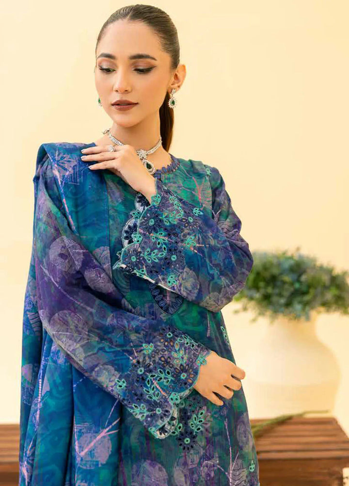 Aafreen By Riaz Arts Embroidered Khaddar Suit Unstitched 3 Piece RA24AK AF-150 - Winter Collection