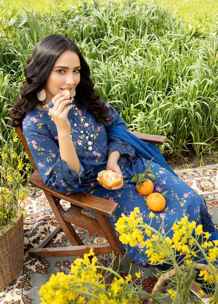 Aafreen By Riaz Arts Embroidered Lawn Suits Unstitched 3 Piece RA23A-V4 AF-33 - Summer Collection