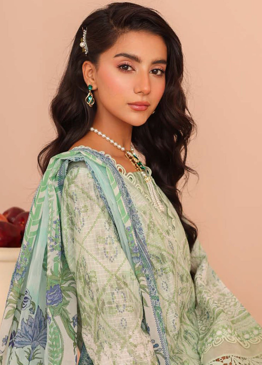 Aafreen By Riaz Arts Embroidered Lawn Suits Unstitched 3 Piece RA25AD AF-236 - Summer Collection