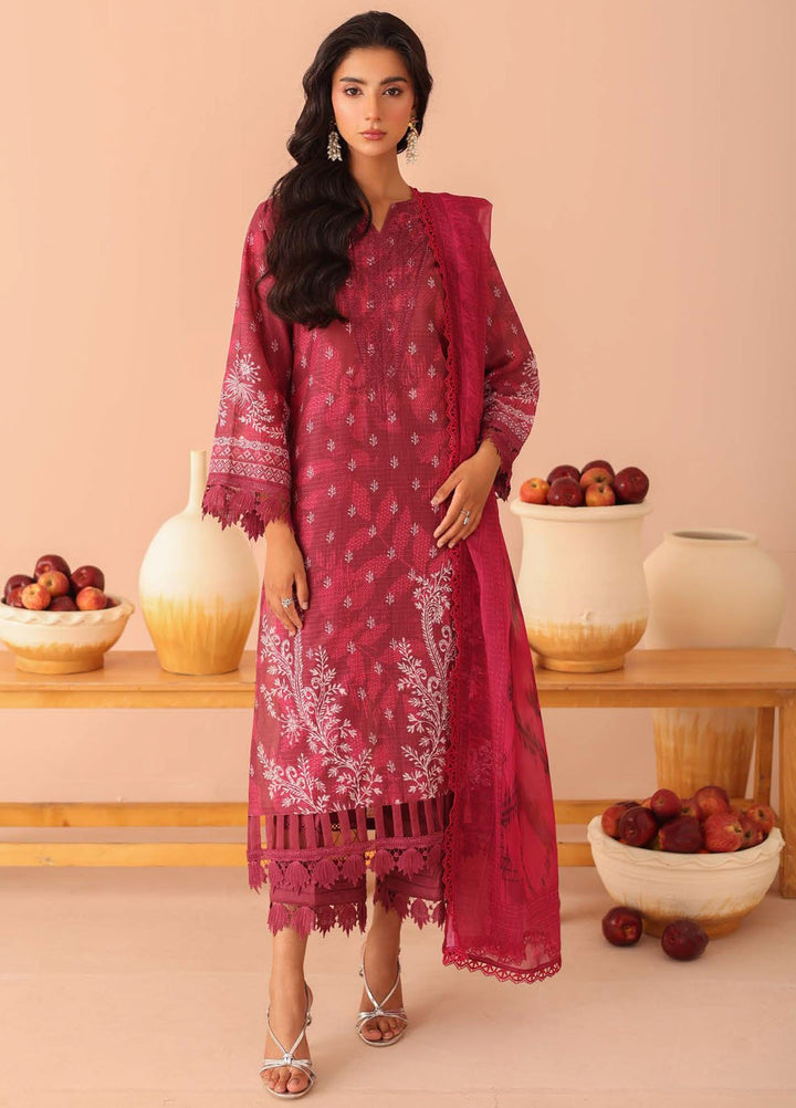 Aafreen By Riaz Arts Embroidered Lawn Suits Unstitched 3 Piece RA25AD AF-237 - Summer Collection