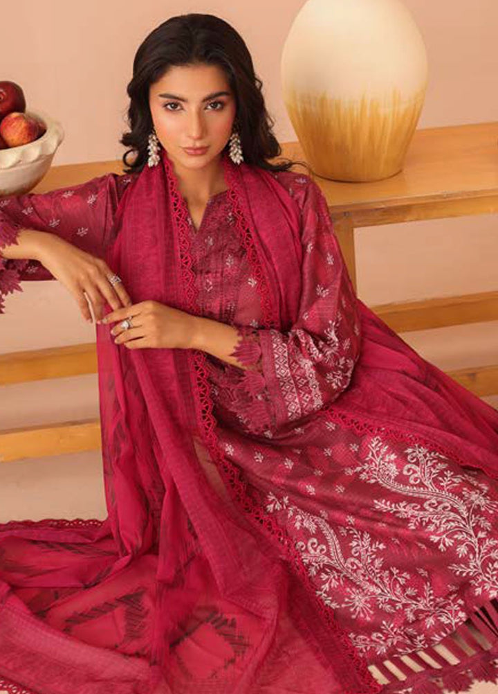 Aafreen By Riaz Arts Embroidered Lawn Suits Unstitched 3 Piece RA25AD AF-237 - Summer Collection