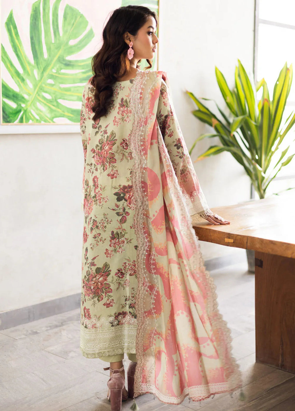 Aafreen by Riaz Arts Embroidered Lawn Suits Unstitched 3 Piece RA25AE AF-164 - Summer Collection