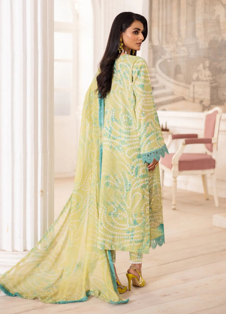 Aafreen by Riaz Arts Embroidered Lawn Suits Unstitched 3 Piece RA25EL AF-188 - Summer Collection