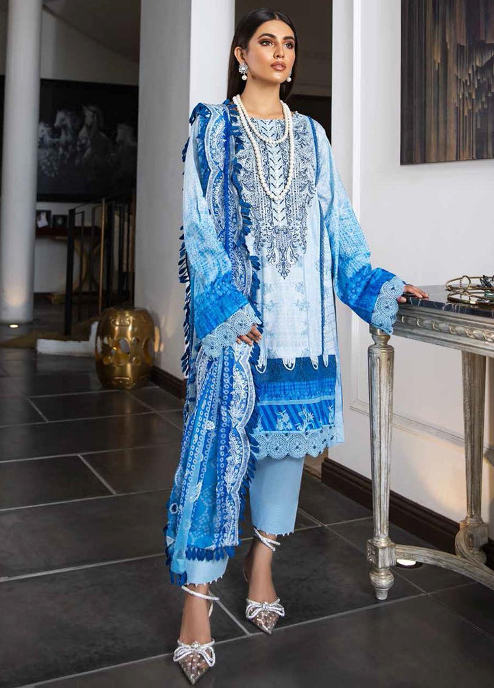 Aafreen By Riaz Arts Embroidered Lawn Suits Unstitched 3 Piece RA22A AF 38 - Exclusive Collection