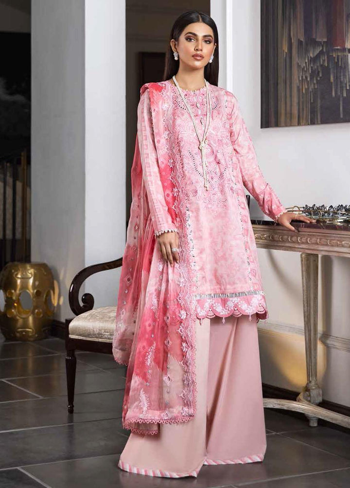 Aafreen By Riaz Arts Embroidered Lawn Suits Unstitched 3 Piece RA22A AF 39 - Exclusive Collection