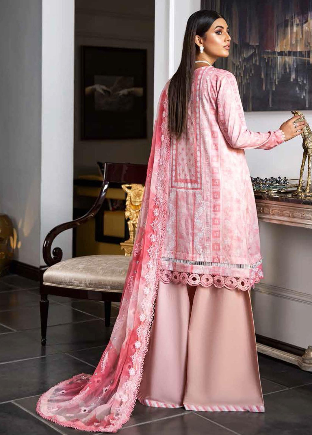 Aafreen By Riaz Arts Embroidered Lawn Suits Unstitched 3 Piece RA22A AF 39 - Exclusive Collection