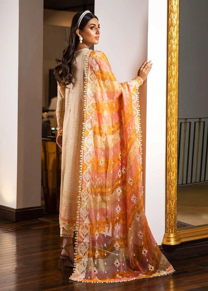 Aafreen By Riaz Arts Embroidered Lawn Suits Unstitched 3 Piece RA22A AF 41 - Exclusive Collection