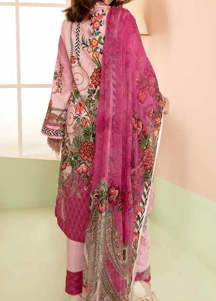 Aafreen By Riaz Arts Embroidered Lawn Suits Unstitched 3 Piece RA21-AF8 72 - Summer Collection