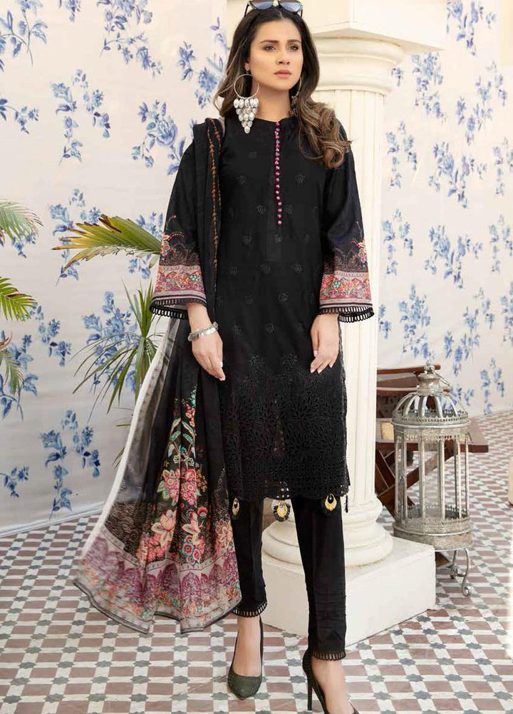 Aafreen by Riaz Arts Embroidered Lawn Suits Unstitched 3 Piece RA21AF-3 AF-24 - Summer Collection
