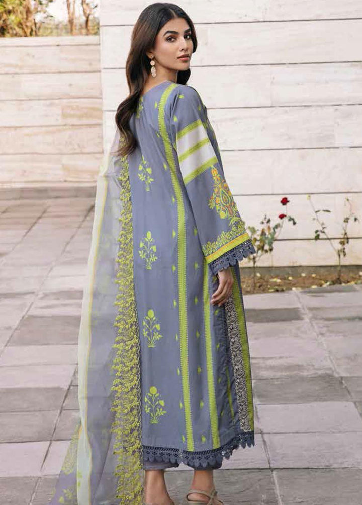 Aaghaz By Charizma Embroidered Lawn Suits Unstitched 3 Piece CRZ23AG AG-07 - Summer Collection