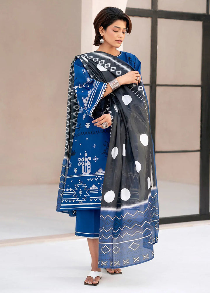 Aaina by Bin Ilyas Embroidered Lawn Suit Unstitched 3 Piece BI25AL 81 A - Summer Collection