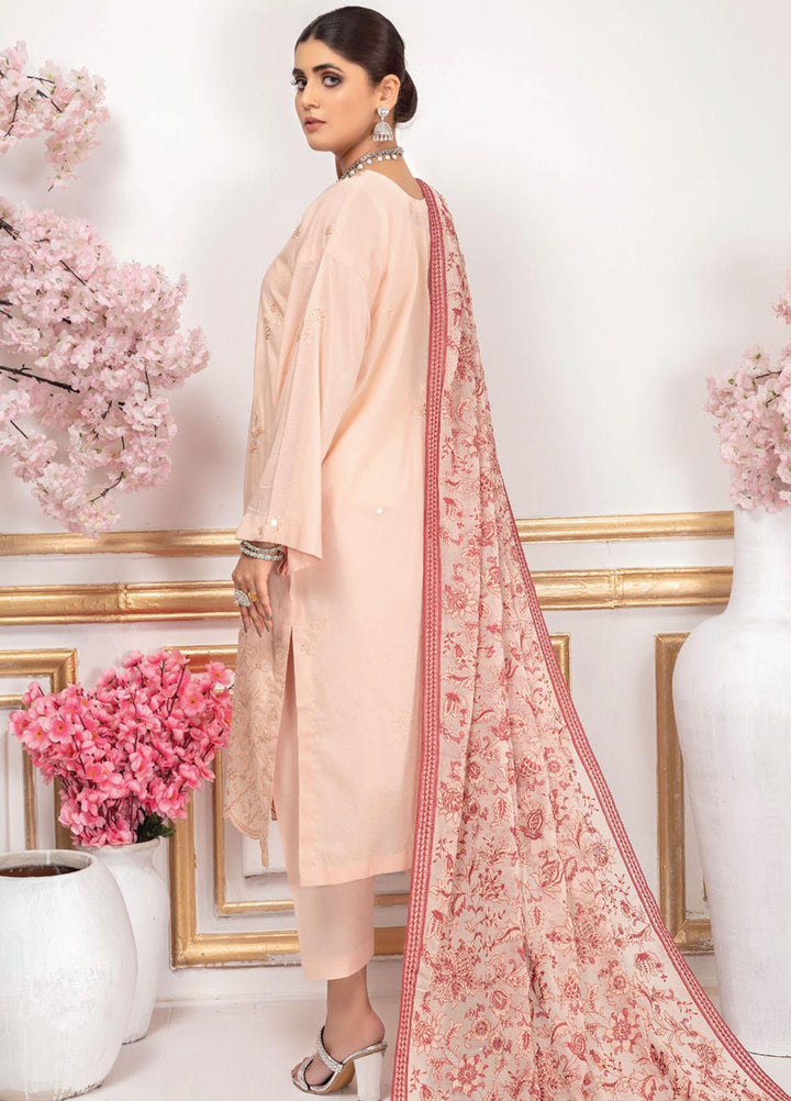 Aalaya Embroidered Lawn Suits Unstitched 3 Piece ALY22EL D-04 - Premium Collection