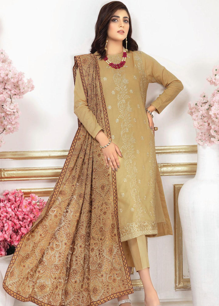 Aalaya Embroidered Lawn Suits Unstitched 3 Piece ALY22EL D-06 - Premium Collection