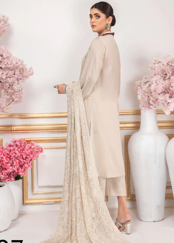 Aalaya Embroidered Lawn Suits Unstitched 3 Piece ALY22EL D-07 - Premium Collection