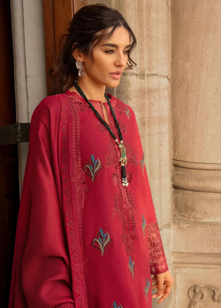 Aaleen by Crimson Embroidered Karandi Suit Unstitched 3 Piece CR24AW Jurao Ka kaam - Winter Collection
