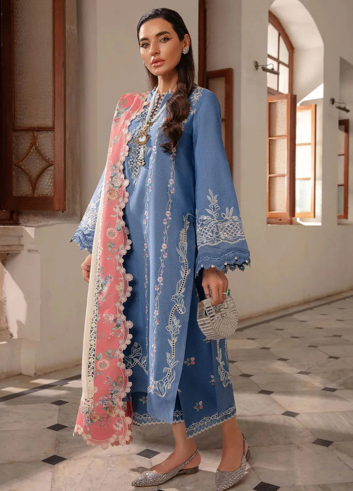 Aaleen by Crimson Embroidered Karandi Suit Unstitched 3 Piece CR24AW Modern Memsaab - Winter Collection
