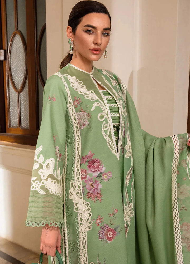 Aaleen by Crimson Embroidered Khaddar Suit Unstitched 3 Piece CR24AW Gulbaan - Winter Collection