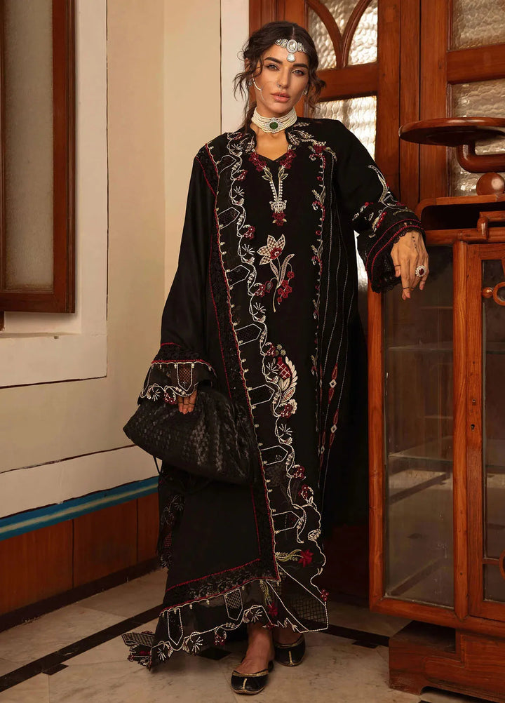 Aaleen by Crimson Embroidered Khaddar Suit Unstitched 3 Piece CR24AW Meenakari - Winter Collection