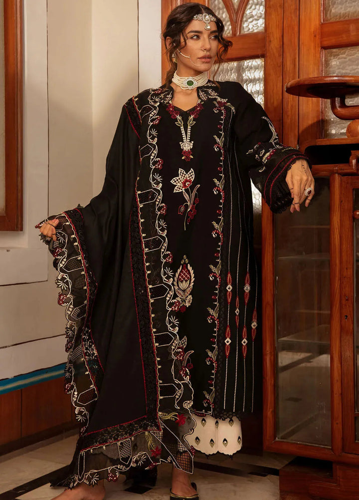 Aaleen by Crimson Embroidered Khaddar Suit Unstitched 3 Piece CR24AW Meenakari - Winter Collection