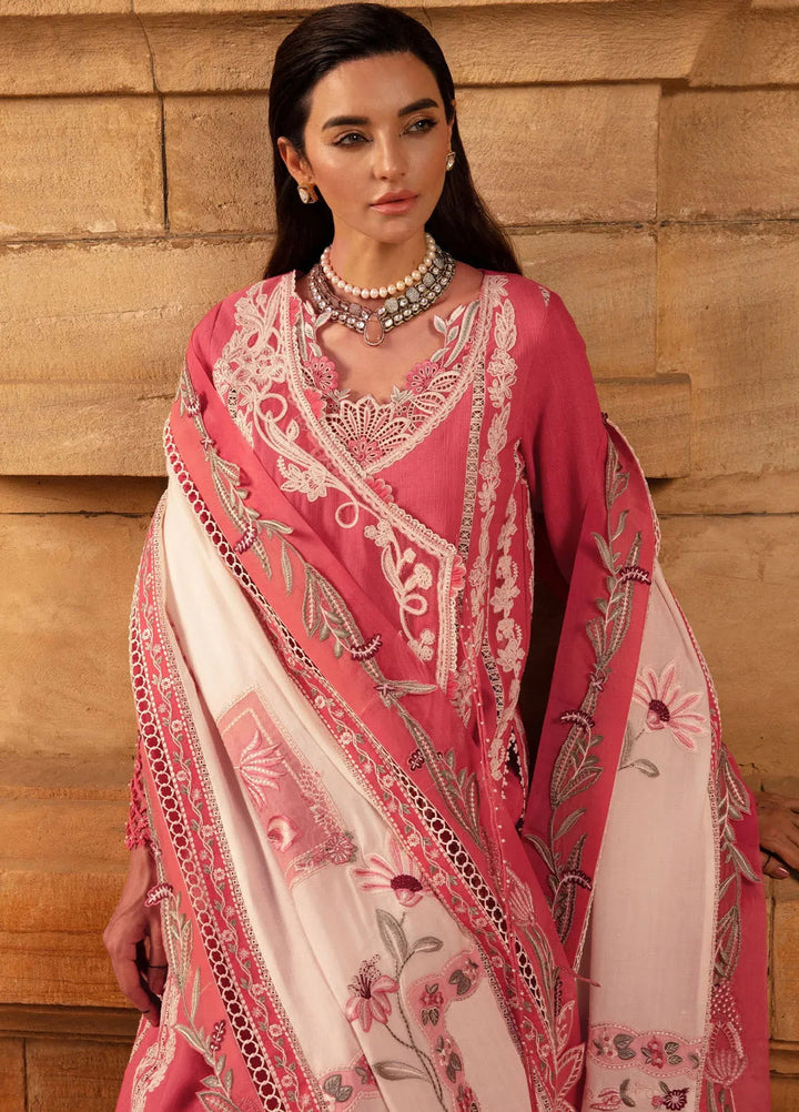 Aaleen by Crimson Embroidered Khaddar Suit Unstitched 3 Piece CR24AW Phulon Ki Dastaan - Winter Collection