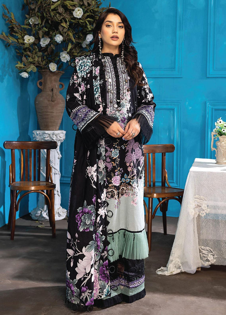 Aangan By Humdum Printed Lawn Suits Unstitched 3 Piece HD23AL D-03 - Summer Collection