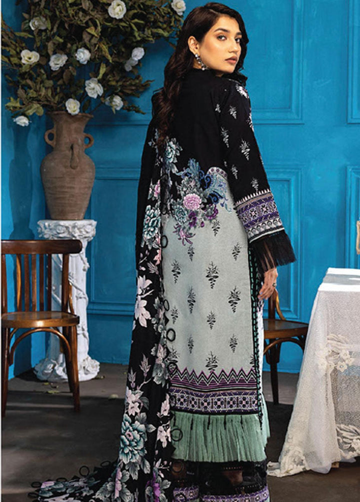 Aangan By Humdum Printed Lawn Suits Unstitched 3 Piece HD23AL D-03 - Summer Collection