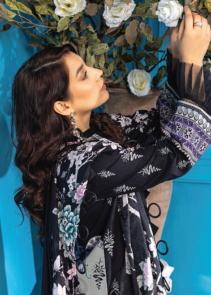 Aangan By Humdum Printed Lawn Suits Unstitched 3 Piece HD23AL D-03 - Summer Collection