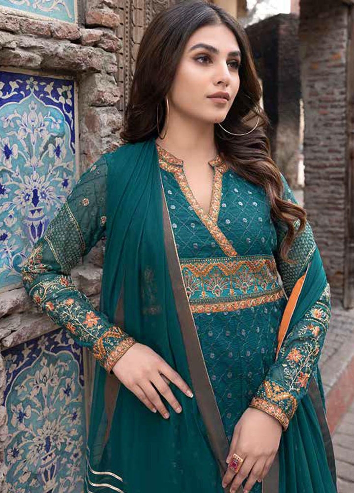 Aarzoo By Charizma Embroidered  Suits Unstitched 3 Piece CRZ23A CLC-01 - Luxury Fancy Collection