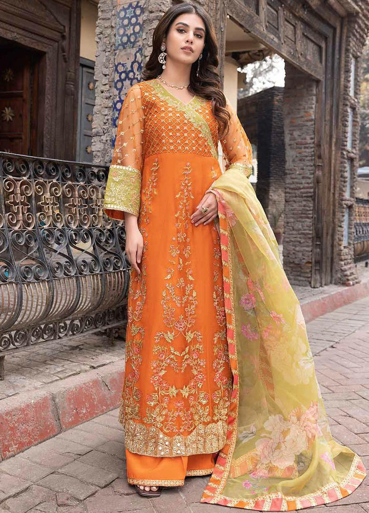 Aarzoo By Charizma Embroidered  Suits Unstitched 3 Piece CRZ23A CLC-02 - Luxury Fancy Collection
