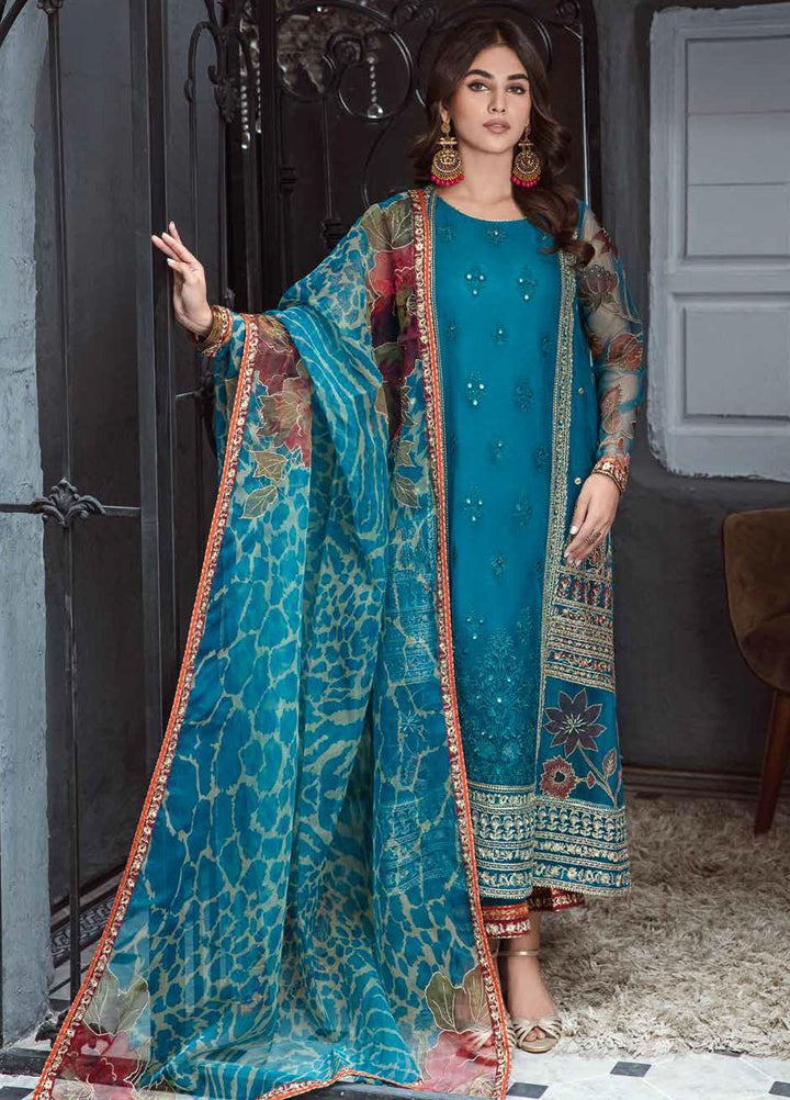 Aarzoo By Charizma Embroidered  Suits Unstitched 3 Piece CRZ23A CLC-03 - Luxury Fancy Collection
