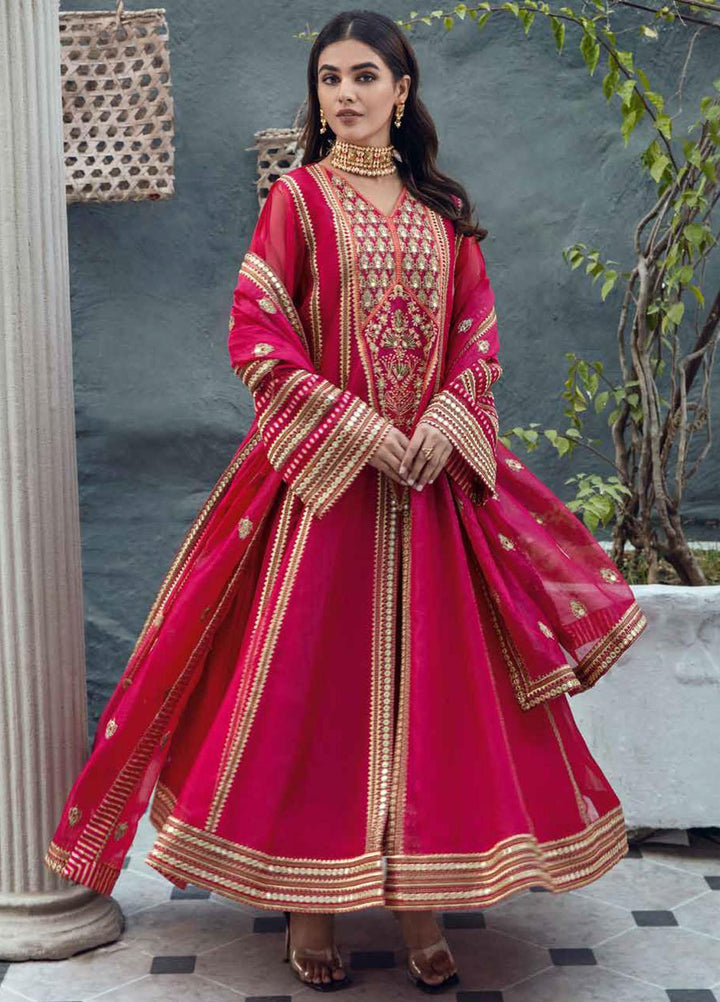 Aarzoo By Charizma Embroidered  Suits Unstitched 3 Piece CRZ23A CLC-04 - Luxury Fancy Collection