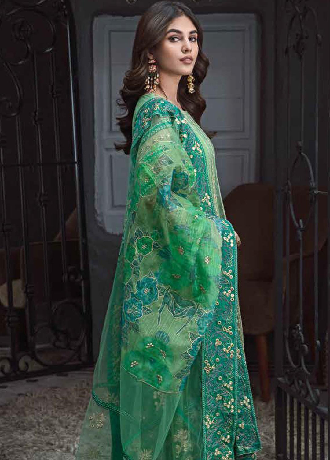 Aarzoo By Charizma Embroidered  Suits Unstitched 3 Piece CRZ23A CLC-05 - Luxury Fancy Collection