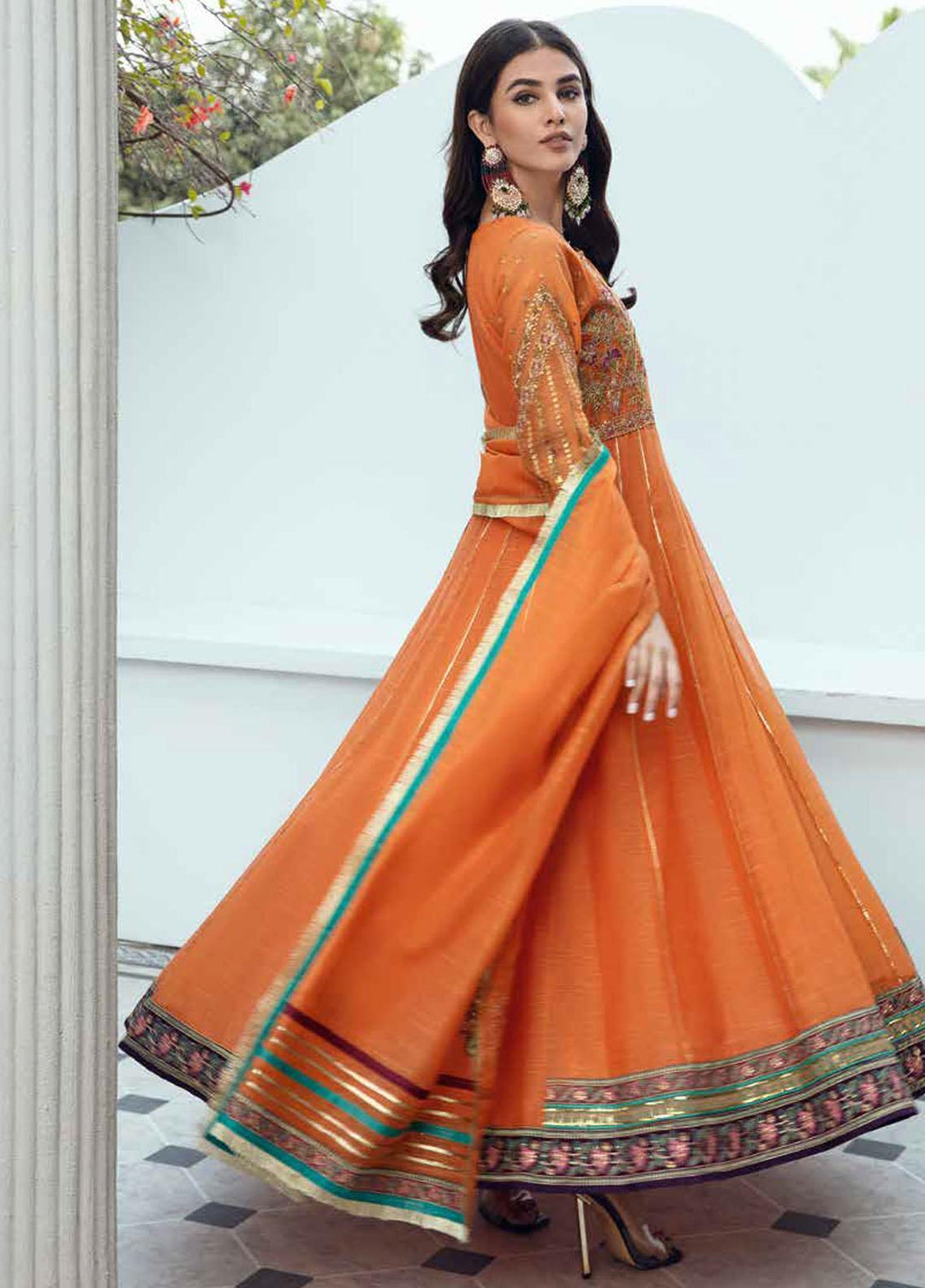 Aarzoo By Charizma Embroidered  Suits Unstitched 3 Piece CRZ23A CLC-06 - Luxury Fancy Collection