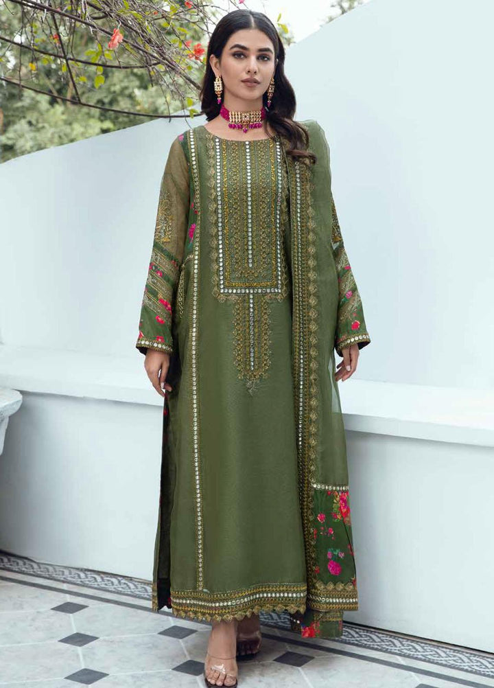 Aarzoo By Charizma Embroidered  Suits Unstitched 3 Piece CRZ23A CLC-07 - Luxury Fancy Collection