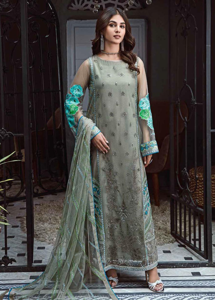 Aarzoo By Charizma Embroidered  Suits Unstitched 3 Piece CRZ23A CLC-08 - Luxury Fancy Collection