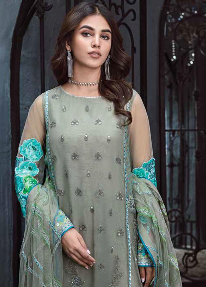 Aarzoo By Charizma Embroidered  Suits Unstitched 3 Piece CRZ23A CLC-08 - Luxury Fancy Collection