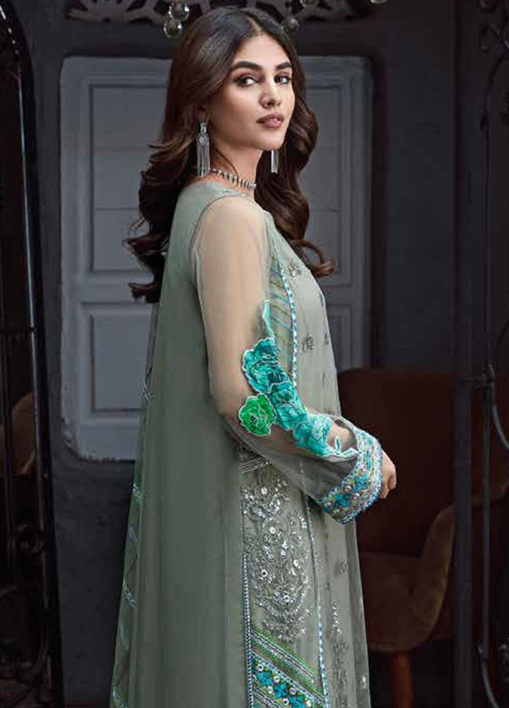 Aarzoo By Charizma Embroidered  Suits Unstitched 3 Piece CRZ23A CLC-08 - Luxury Fancy Collection