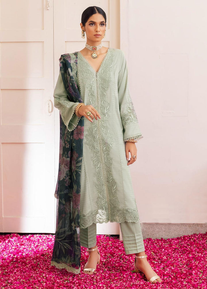 Aashiaan By Iznik Embroidered Lawn Suits Unstitched 3 Piece IZ23AS AL-05 Insha - Festive Collection