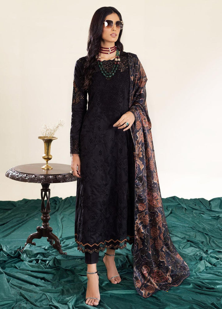 Aashiaan By Iznik Embroidered Lawn Suits Unstitched 3 Piece IZ23AS AL-10 Daisha - Festive Collection
