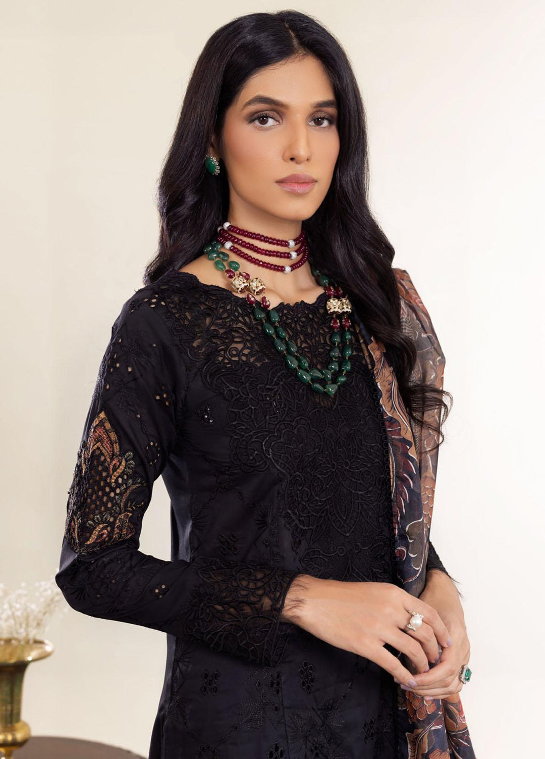 Aashiaan By Iznik Embroidered Lawn Suits Unstitched 3 Piece IZ23AS AL-10 Daisha - Festive Collection