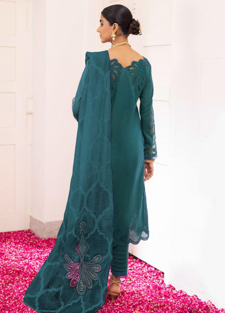 Aashiaan By Iznik Embroidered Lawn Suits Unstitched 3 Piece IZ23AS AL-12 Alzena - Festive Collection