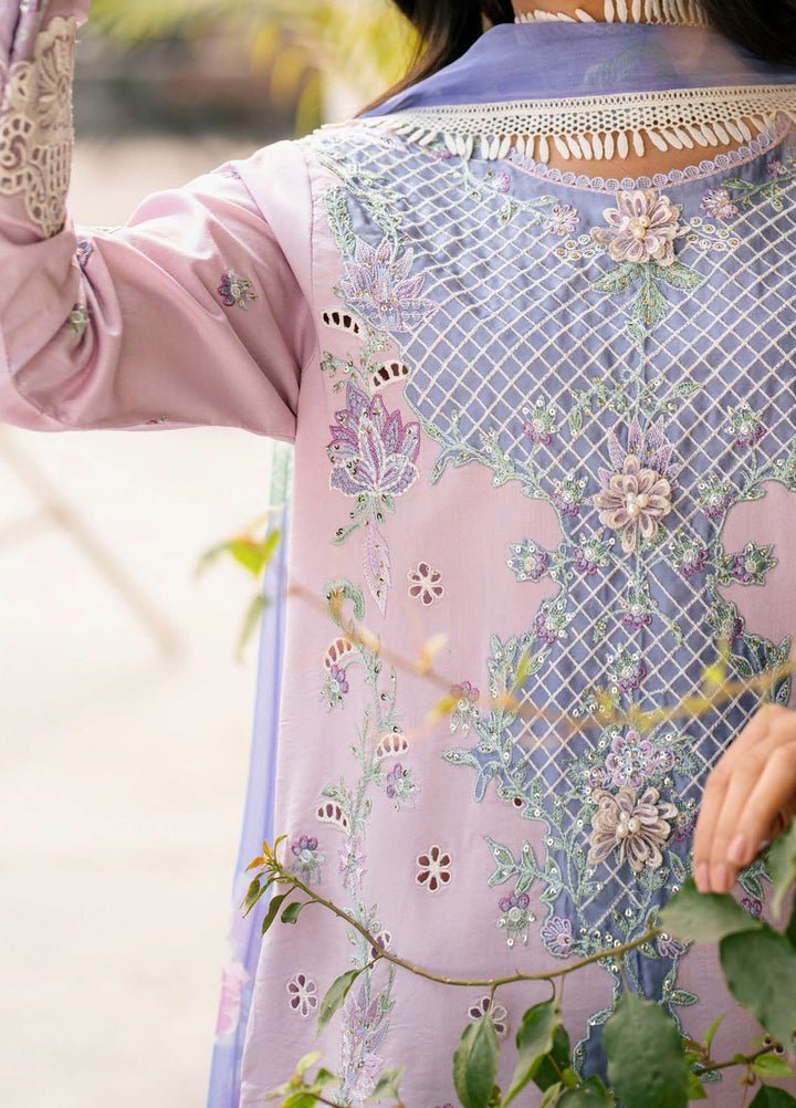 Aashiyana by Roheenaz Embroidered Lawn Suits Unstitched 3 Piece RN25AL RNZ-02 B Hafsa - Summer Collection