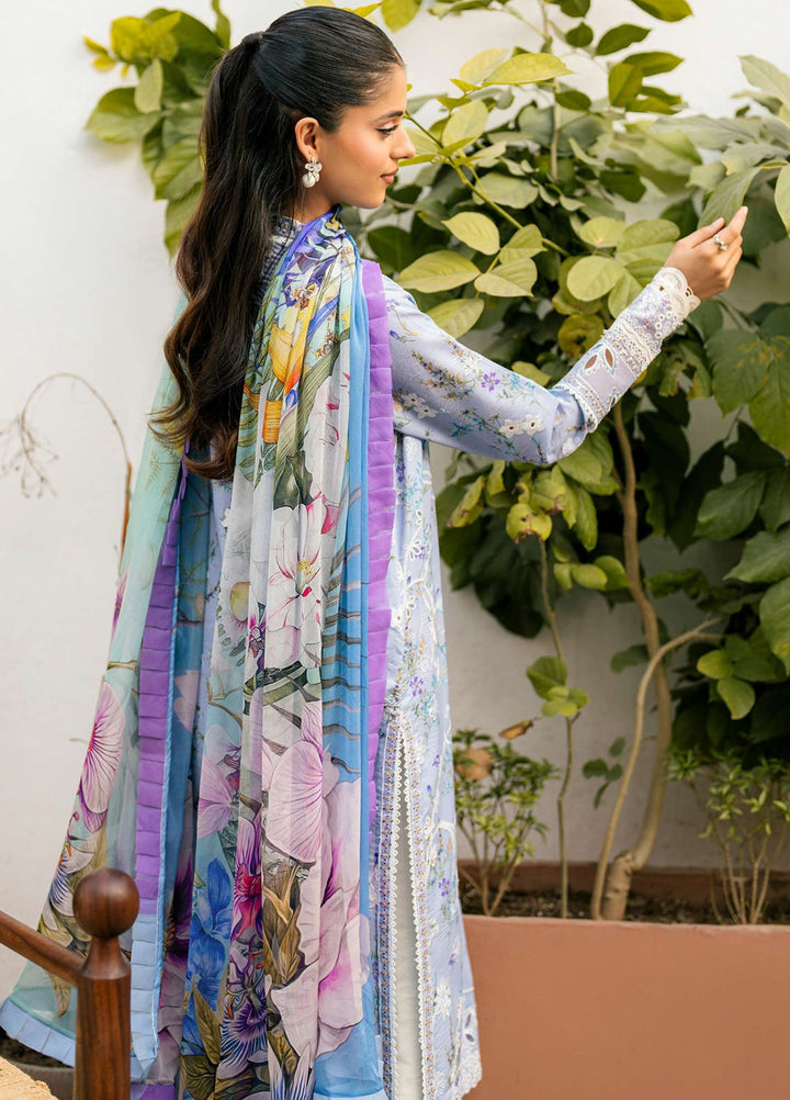 Aashiyana by Roheenaz Embroidered Lawn Suits Unstitched 3 Piece RN25AL RNZ-05 A Areesha - Summer Collection