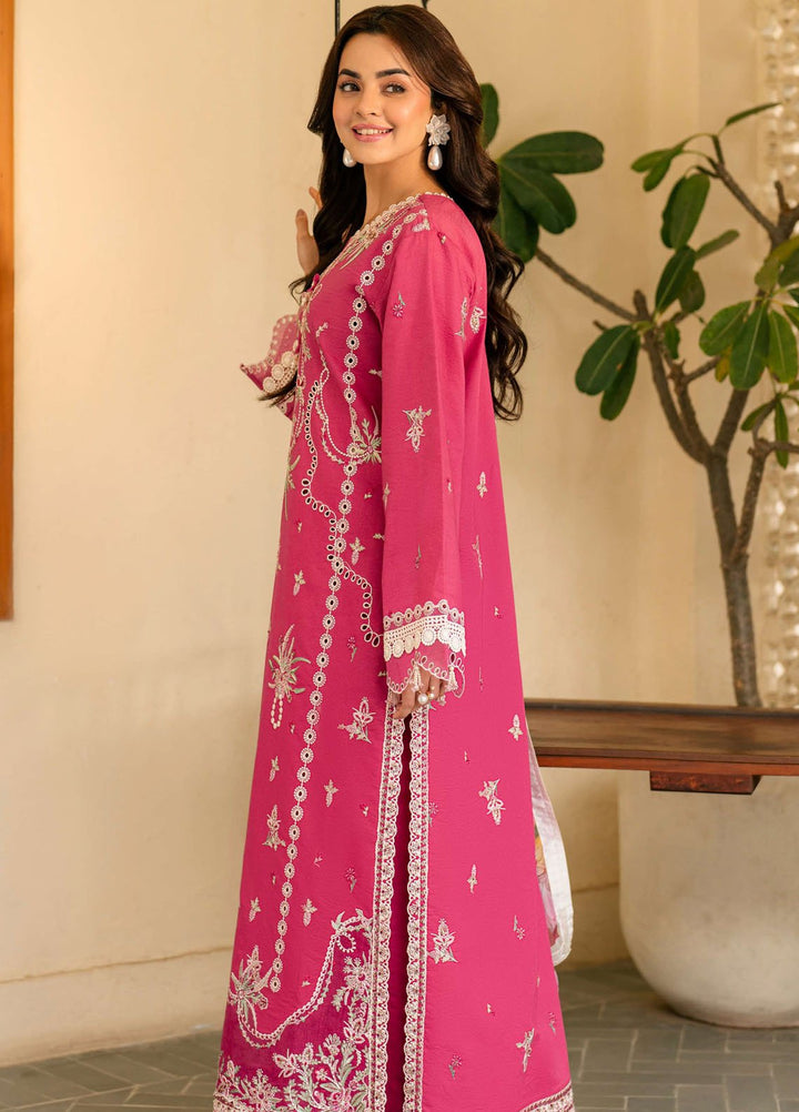 Aashiyana by Roheenaz Embroidered Lawn Suits Unstitched 3 Piece RN25AL RNZ-06 A Afifa - Summer Collection