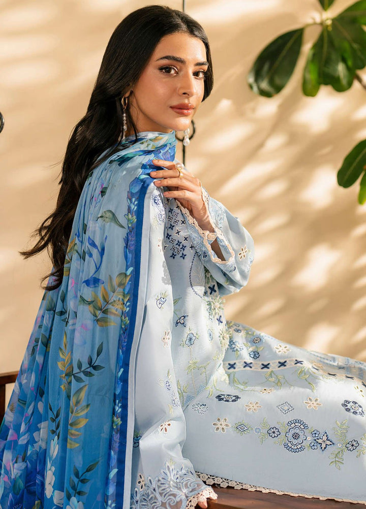 Aashiyana by Roheenaz Embroidered Lawn Suits Unstitched 3 Piece RN25AL RNZ-07 B Mahnoor - Summer Collection