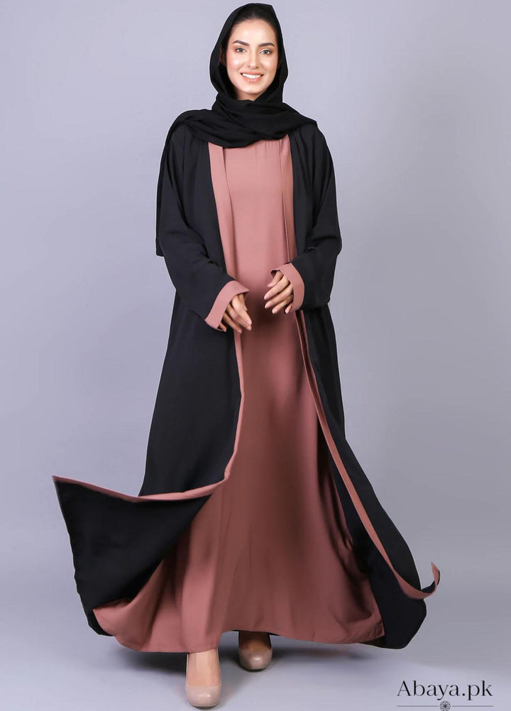 Abaya pk Casual Nida Stitched Abaya ABA22C Shanayl