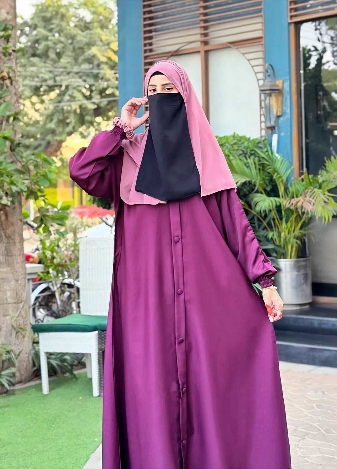 Abaya pk Plain Nida Abaya Zainab