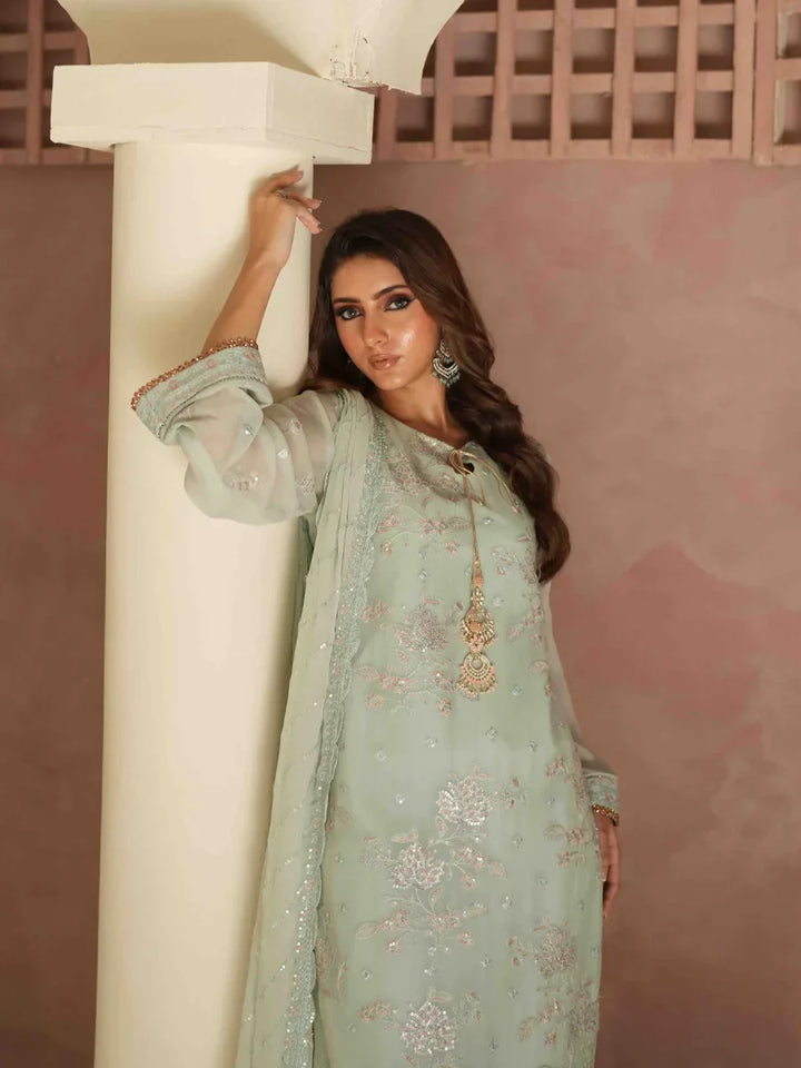 Salitex Unstitched Embroidered Chiffon 3 Piece Suit SUNS8CH516 Festive Collection