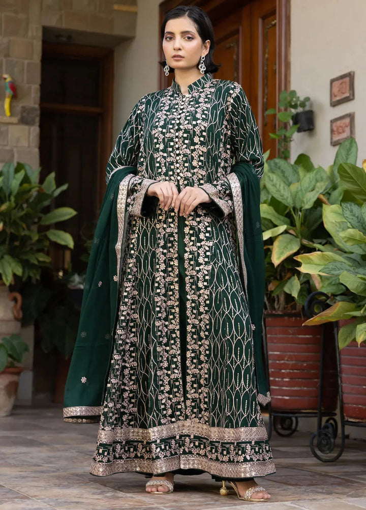 Adams Couture Pret Embroidered Chiffon 3 Piece Suit Gulposh